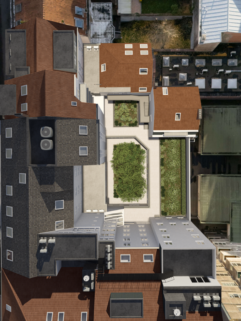 Overview building Limehome Brussels