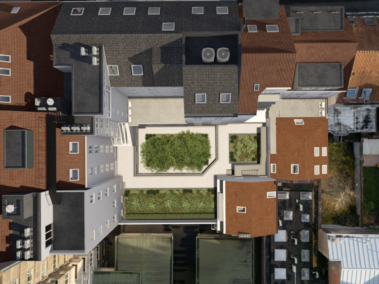 Overview building Limehome Brussels