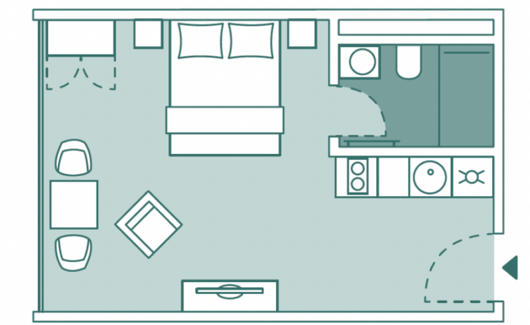 Limehome floorplan example