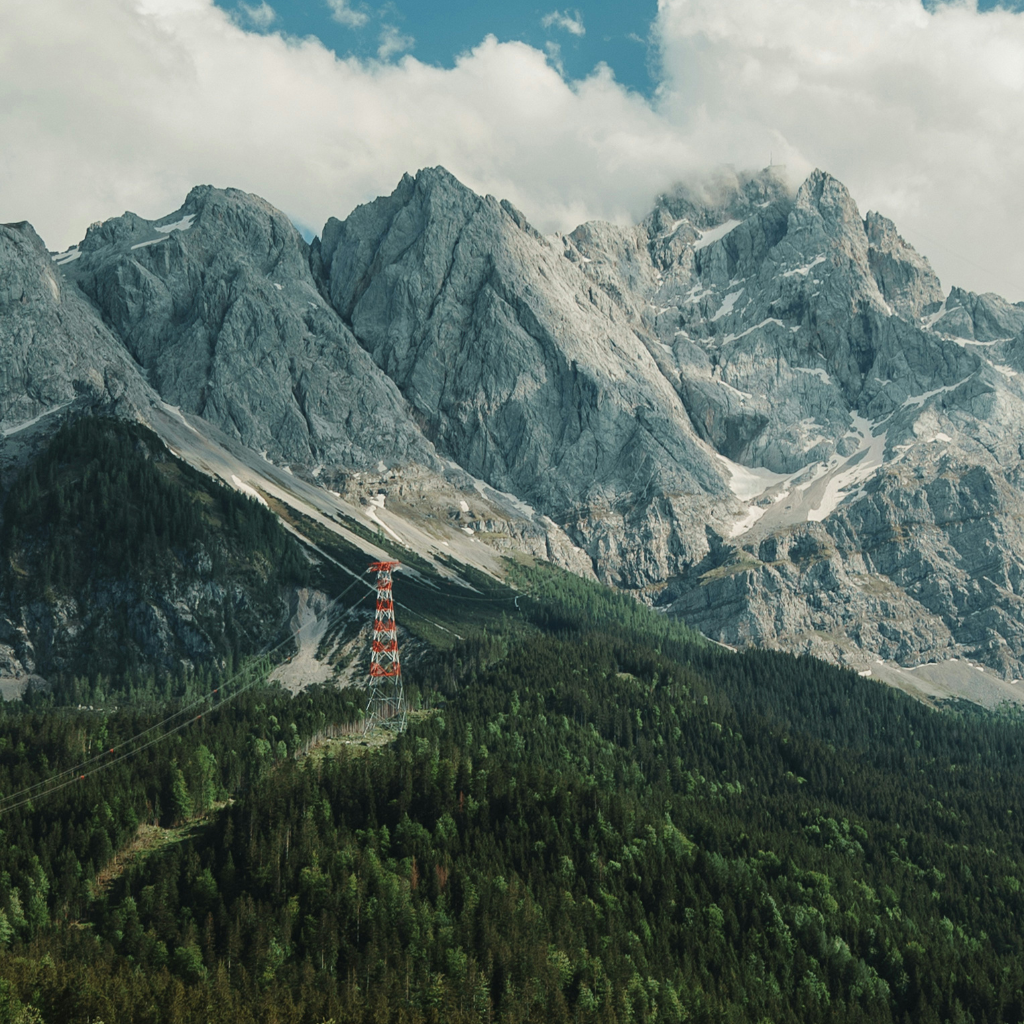 Blick auf die Zugspitze